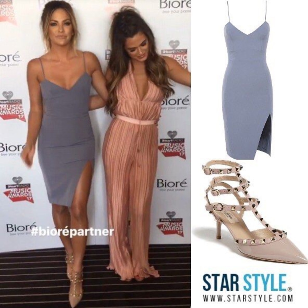 House of CB Raqa Gray Bodycon Dress XS Gigi Hadid Eva Marcille - Picture 4 of 15